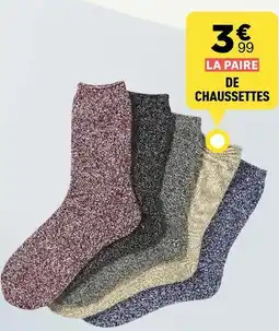 Centrakor Chaussettes offre