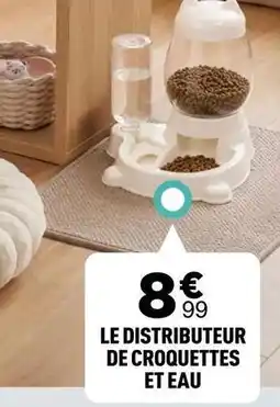 Centrakor Le distributeur de croquettes et eau offre