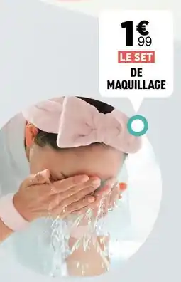Centrakor Le set de maquillage offre