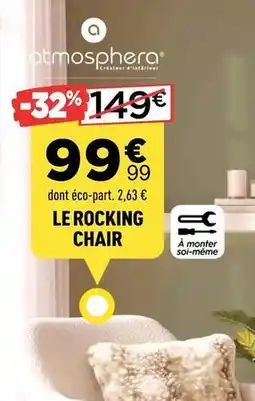 Centrakor Atmosphera - le rocking chair offre