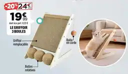 Centrakor Le griffoir 3 boules offre