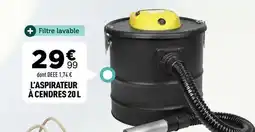 Centrakor Aspirateur à cendres 20 l offre