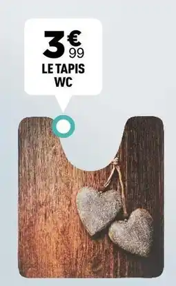 Centrakor Le tapis wc offre
