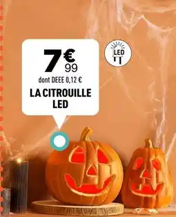 Centrakor La citrouille led offre