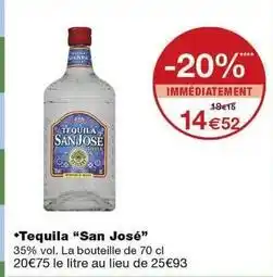 Monoprix Tequila offre