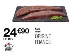 Monoprix Foie veau offre