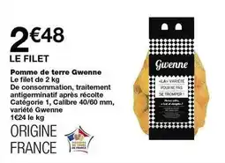 Monoprix Pomme de terre offre