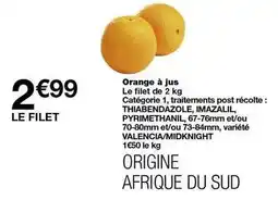 Monoprix Orange - à jus offre