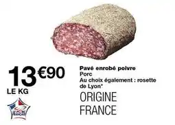 Monoprix Pavé enrobé poivre offre