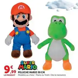 Hyper U Super mario - peluche mario 30 cm offre