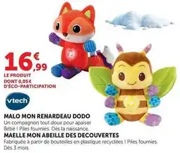 Hyper U Vtech - malo mon renardeau dodo offre