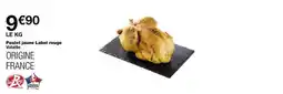 Monoprix Francaise - poulet jaune label rouge offre