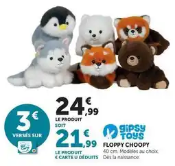Hyper U Gipsy toys - floppy choopy offre