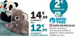 Hyper U Gipsy toys - puppy eye pets offre