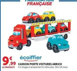 Hyper U Écoiffier - camion porte voitures abrick offre