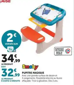 Hyper U Smoby - pupitre magique offre
