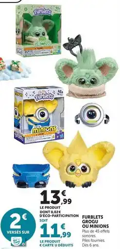 Hyper U Furblets grogu offre
