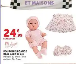 Hyper U Arias - poupon elegance real baby offre
