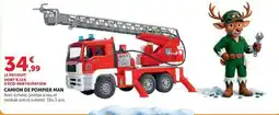 Super U Camion de pompier man offre