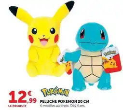 Super U Pokemon - peluche 20 cm offre