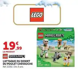 Super U Lego - l'attaque du desert du poulet chevauche offre