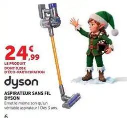 Super U Dyson - aspirateur sans fil offre