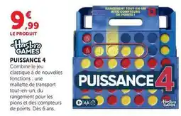 Super U Hasbro - puissance 4 offre