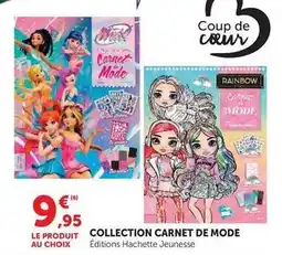 Super U Collection carnet de mode offre