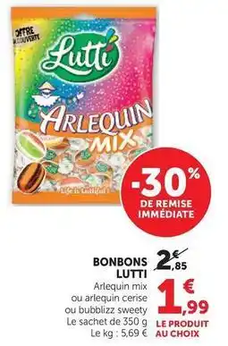 Hyper U Lutti - bonbons offre