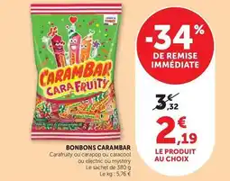 Hyper U Carambar - bonbons offre