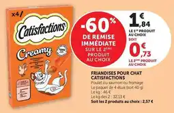 Hyper U Catisfactions - friandises pour chats offre