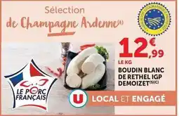 Hyper U U - boudin blanc de rethel igp demoizet offre