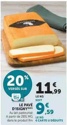 Hyper U D'isigny - le pavé offre