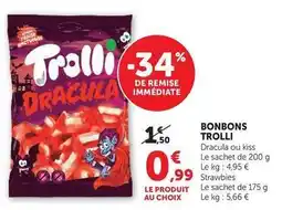 Super U Trolli - bonbons offre