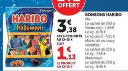 Super U Haribo - bonbons offre