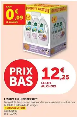 Super U Persil - lessive liquide offre