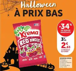Super U Krema - bonbons offre