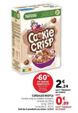 Super U Nestlé - cereales offre