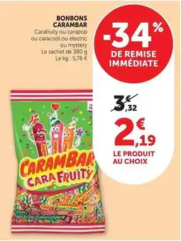 Super U Carambar - bonbons offre