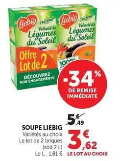 Super U Liebig - soupe offre