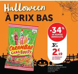 U Express Bonbons carambar offre