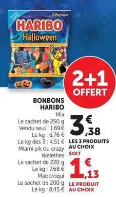 U Express Haribo - bonbons offre