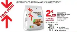 U Express Prix mini - grignottes de poulet rotis le sachet offre