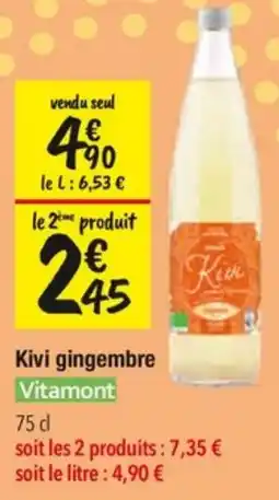 Les Comptoirs de la Bio Vitamont Kivi gingembre offre