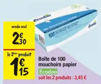 Ecodoo mouchoirs papier