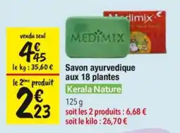 Les Comptoirs de la Bio Medimix Savon ayurvédique offre