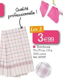 Kandy Torchons offre