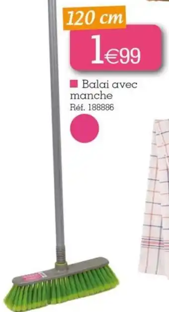 Balai avec manche