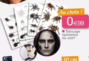 Tatouage éphémère