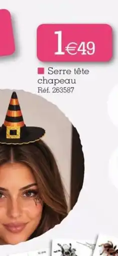 Kandy Serre tête chapeau offre